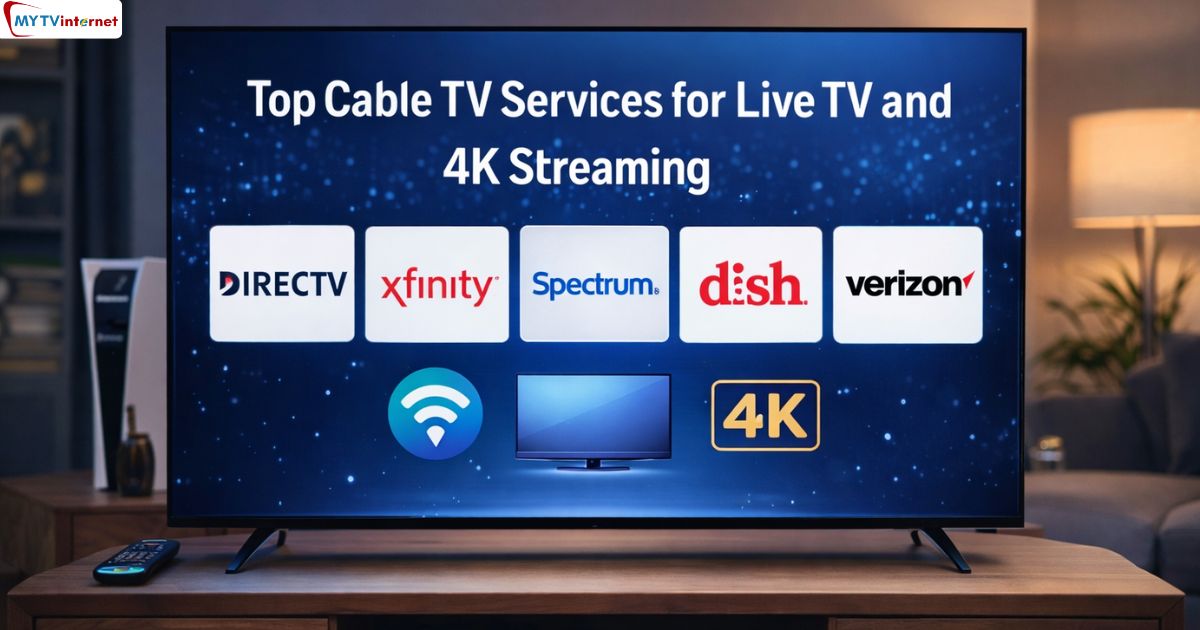 Top Cable TV Services for Live TV and 4K Streaming Internet